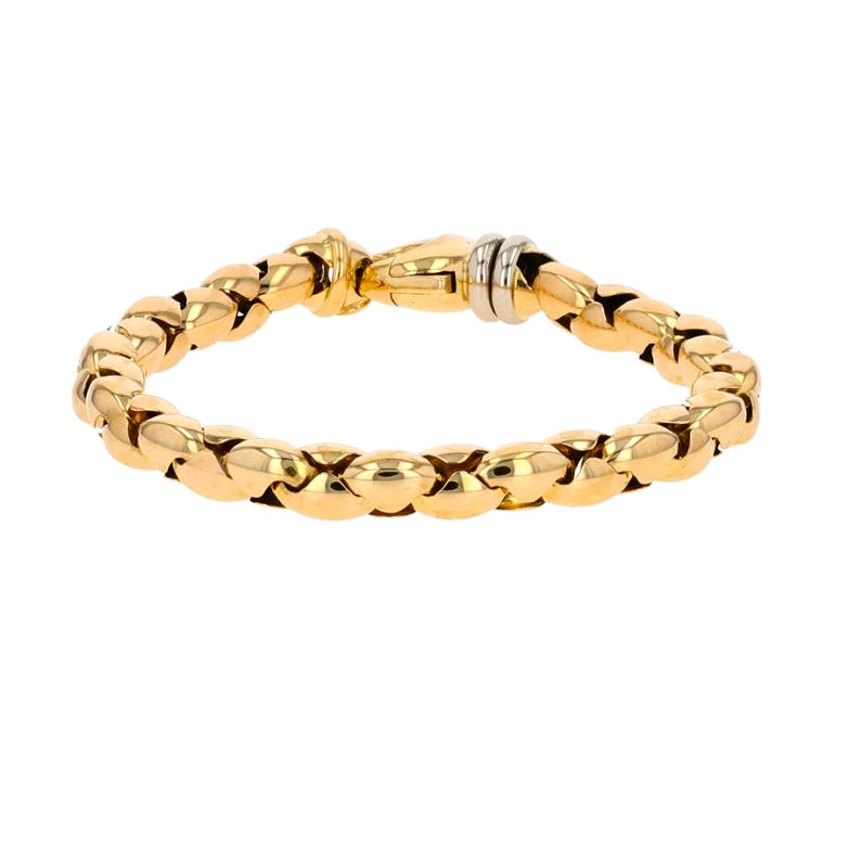 Bracelet maille fantaisie 2 ors 33.66g Comme neuf -  reconditionné disponible sur Gemme Les Bijoux